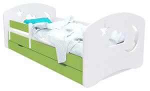 Happy Babies Dětská postel Happy Design - měsíc Velikost spací plochy: 160x80, Barva: modrá