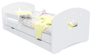 Happy Babies Dětská postel Happy Design - korunka Velikost spací plochy: 160x80, Barva: modrá