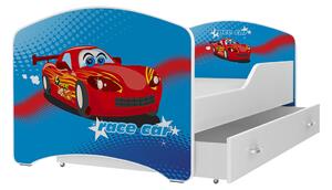 AJK Dětská postel Jan - race car Velikost spací plochy: 160x80, Matrace: ne