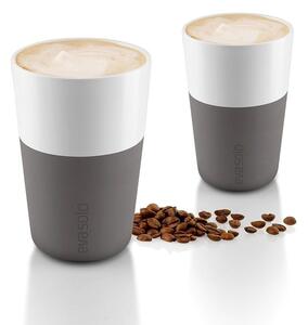 Porcelánový termošálek Cafe Latte Elephant Grey 360 ml - set 2 ks