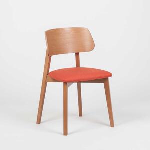 Stima Židle Sharon KT63 Odstín: Dubové moření, Látky: LUX terracotta 10