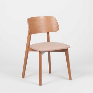Stima Židle Sharon KT63 Odstín: Dubové moření, Látky: LUX cappuccino 24