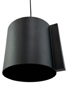 Dyberg Larsen Wum závěsná lampa Ø 18,5 cm černá matná