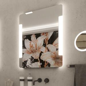 Nimco LED zrcadlo 15W, 60x80 cm se dvěma dotykovými senzory