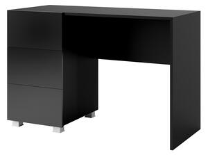 Psací stolek CALABRINI C-01 Barva: černá / černý lesk