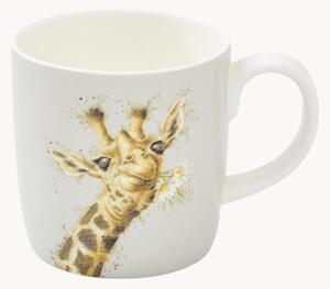 Hrnek z kostního porcelánu Flowers