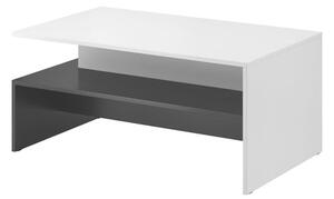Konferenční stolek Tende (bílá lesk)