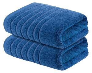 LIVARNO home Froté ručník, 50 x 90 cm, 2 kusy (světle modrá) (100349311005)