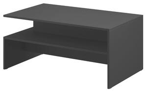 Konferenční stolek Nelas (černá mat, lesk)