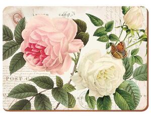 Creative Tops Premium - korkové prostírání Rose Garden 30x23 cm, 6 ks