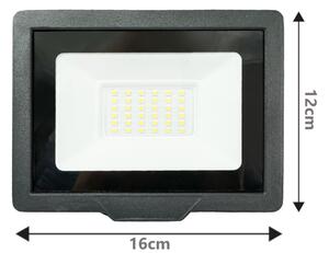 EcoPLANET 2x LED reflektor 50W - 3500 lm - neutrální bílá