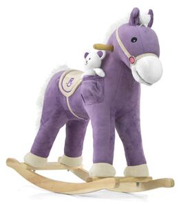 Houpací koník Pony fialový