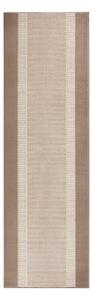 Béžovo-hnědý běhoun Hanse Home Basic, 80 x 300 cm