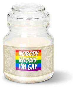Sablio Svíčka Nobody knows I&#039;am gay - 120 g