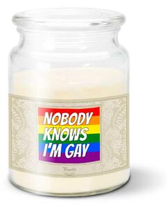 Sablio Svíčka Nobody knows I&#039;am gay - 500 g