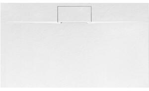 Rea - Sprchová vanička Bazalt - bílá - 120x80 cm