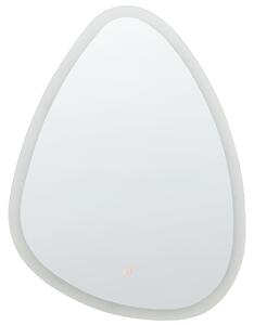 LED koupelnové zrcadlo BETHUNE 58 cm 78 cm Stříbrná