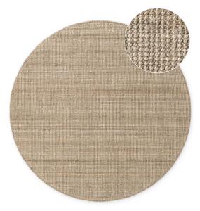Jutový kulatý koberec taupe ø 160 cm Bouclé Jaipur – Hanse Home