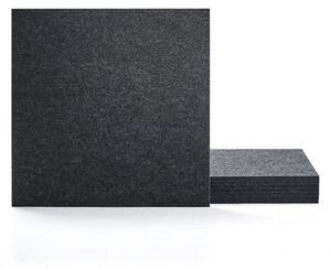 AJ Produkty Akustický panel PATTERN, bal. 8 ks, 600x600x11 mm, tmavě šedá