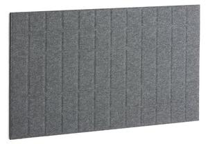 AJ Produkty Akustický panel SPLIT, 1200x600 mm, tmavě šedý