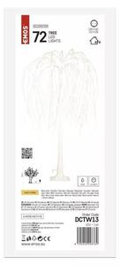 Vánoční svítící stromek Emos DCTW13, teplá bílá, 120 cm