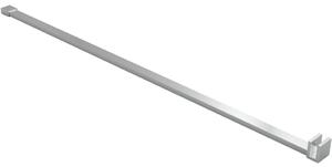 Sprchová vzpěra Onyx - hranatá - vodorovná - chrom - 150 cm