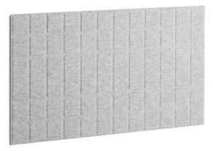AJ Produkty Akustický panel SPLIT, 1200x600 mm, světle šedý