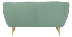 Zelená Dvoumístná pohovka Sardaigne 158 × 73 × 83 cm MAZZINI SOFAS