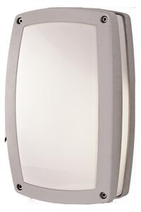 ACA Lighting Venkovní nástěnné svítidlo CUBE HI5612 max. 2x40W/2xE27/IP54, šedé