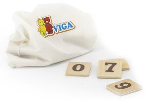 Dřevěné hodiny Viga 44547