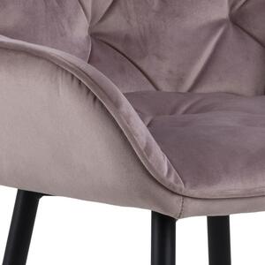 Barová židle Bora růžová