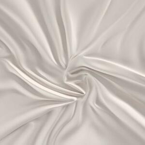 Kvalitex Saténové prostěradlo Luxury collection, bílá, 140 x 200 cm