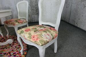 (3631) VILLETTA květovaná židle - set 2 ks