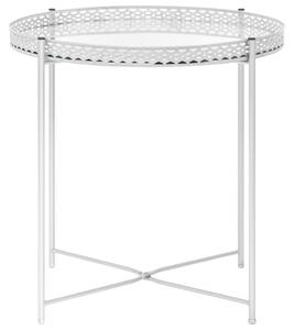 Stříbrný příruční stolek MAXINE