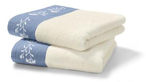 Prémiové ručníky, 2 ks, béžové