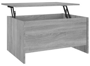 Konferenční stolek šedý sonoma 80x55,5x41,5 cm kompozitní dřevo