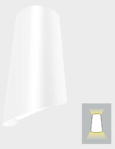 KOHL LIGHTING KOHL-Lighting TUILE nástěnné svítidlo bílá 11 W 3000K nestmívatelné