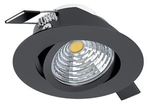 Eglo 98609 SALICETO - LED stmívatelné podhledové svítidlo 6W, 2700K, černá