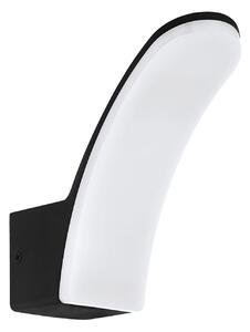 EGLO Venkovní designové nástěnné LED svítidlo FIUMICINO, černobílé 98148