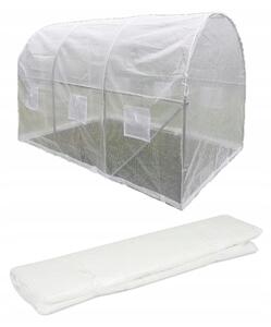 Zahradní fóliovník 2,5x4 m bílý + dárek