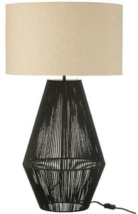 J-line Černá stolní lampa Striing 78 cm