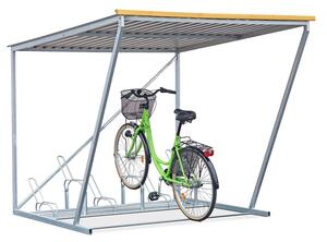 AJ Produkty Přístřešek na jízdní kola BRIDGE, se stojanem na 6 kol