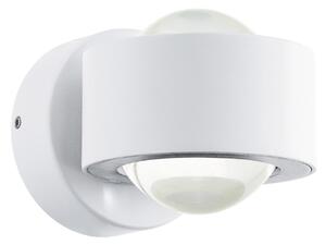 EGLO Venkovní nástěnné LED osvětlení TREVIOLO, 2x3W, teplá bílá, IP44, bílé 98747