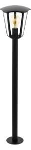 EGLO Venkovní stojací lampa MONREALE, černá, 99,5cm 98123