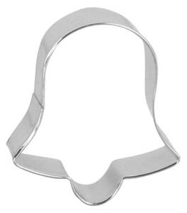 Vykrajovátka TORO - zvoneček, 5 cm, stříbrná