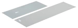 AJ Produkty Boční plechová výplň pro regál MIX s otevřeným rámem, 2100x400 mm, pozink