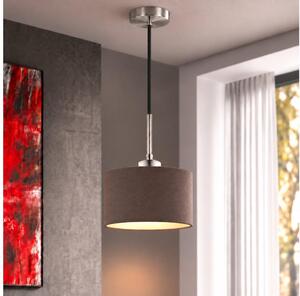 Eglo - LED Lustr na lanku TUNJA 1xE27/60W/230V pr. 20 cm hnědá/černá
