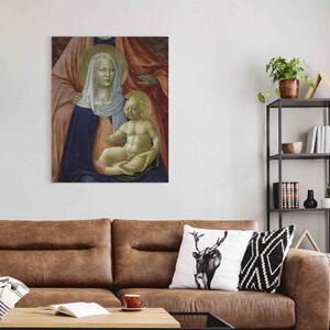 Reprodukce obrazu Svatá Anna, Marie a dítě Ježíš