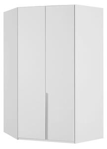 Skříň Moritz - 120x208x120 cm (bílá)