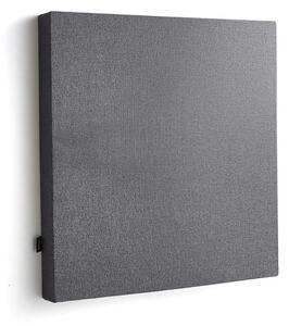 AJ Produkty Akustický panel POLY, čtverec, 600x600x56 mm, nástěnný, tmavě šedá